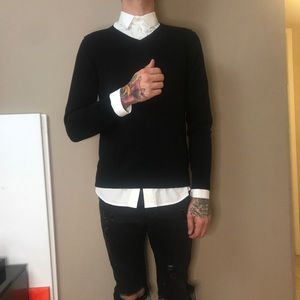 Hipster V neck Sweater